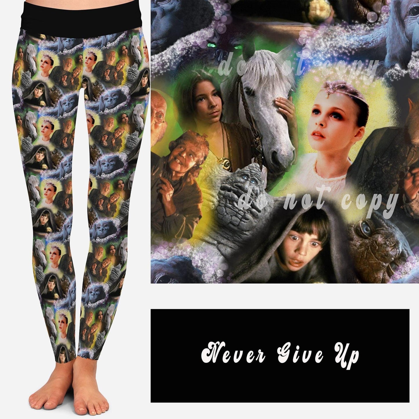 OUTFIT 6-NEVER GIVE UP LEGGINGS/JOGGERS