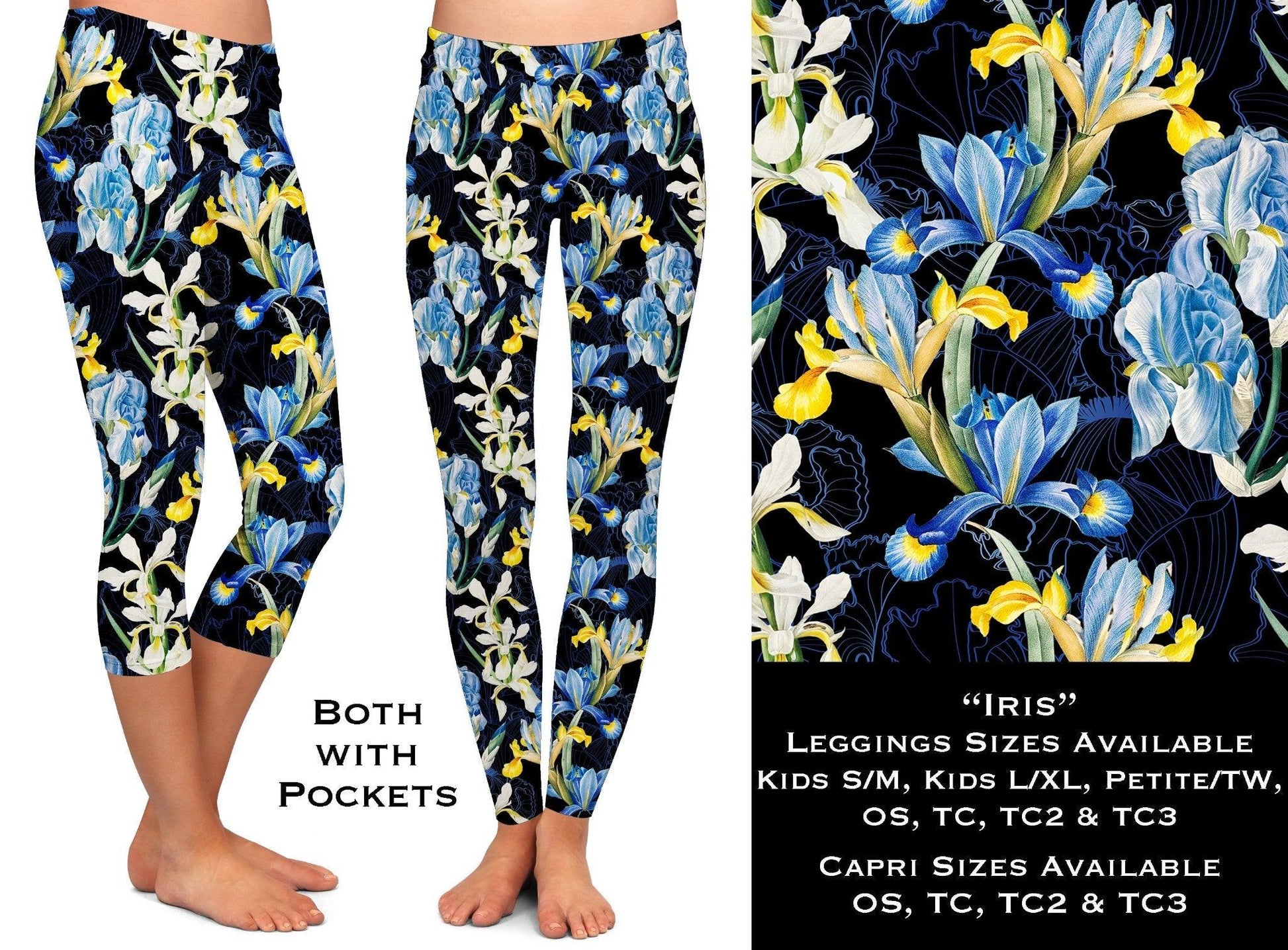 Iris Leggings & Capris with Pockets - That’s So Fletch Boutique 