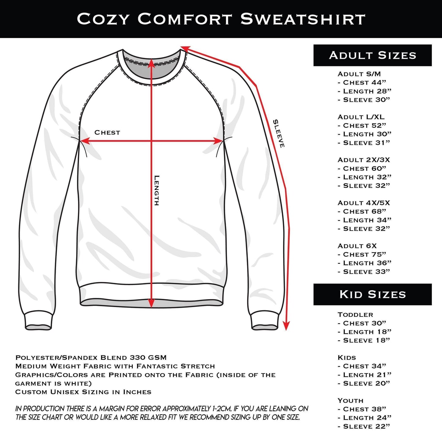 Paw Prints - Cozy Comfort Sweatshirt