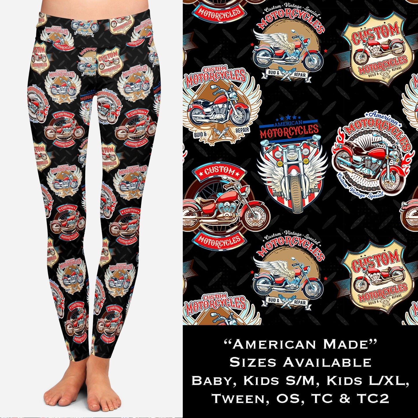 American Made - Leggings - That’s So Fletch Boutique 
