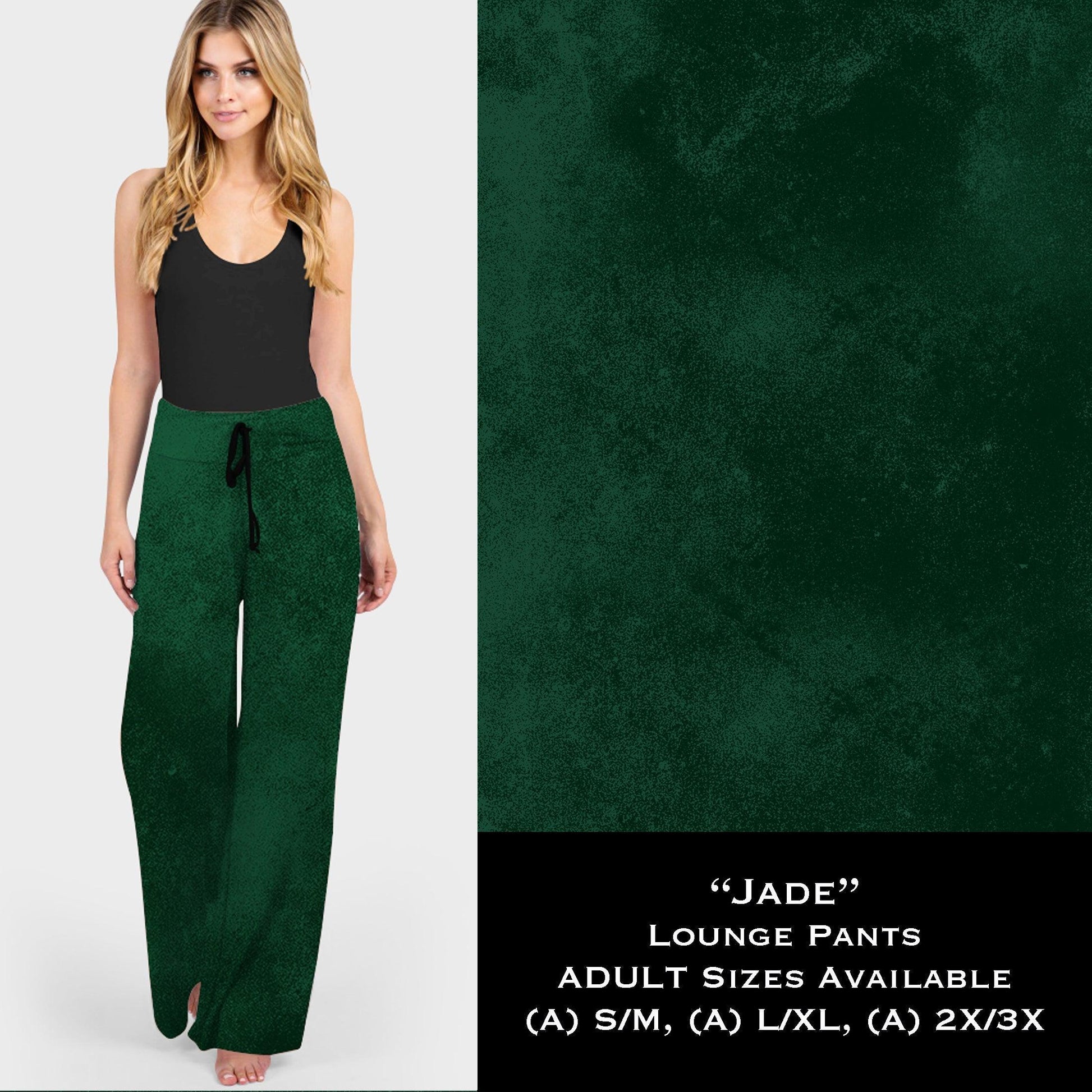 Jade *Color Collection* - Lounge Pants - That’s So Fletch Boutique 