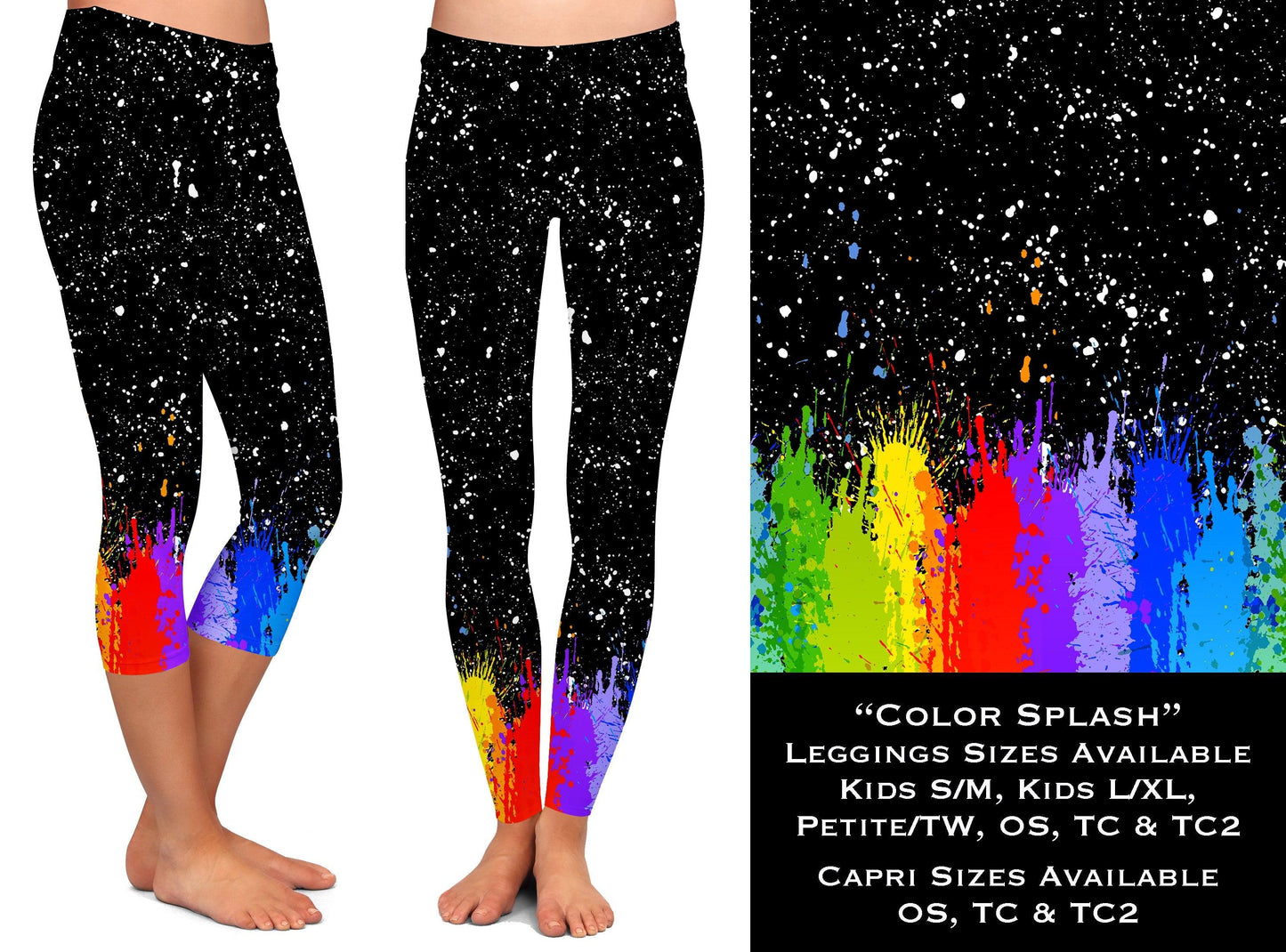 Color Splash - Leggings & Capris