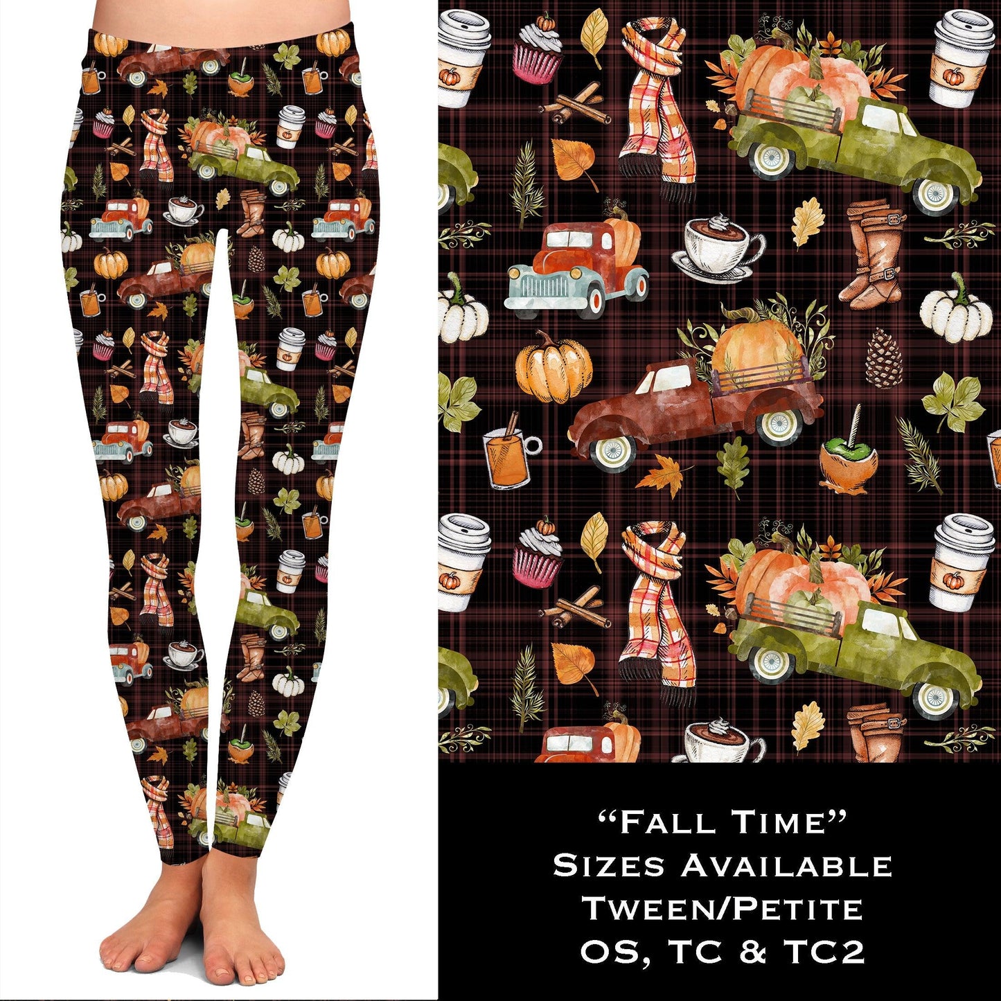 Fall Time - Leggings - That’s So Fletch Boutique 