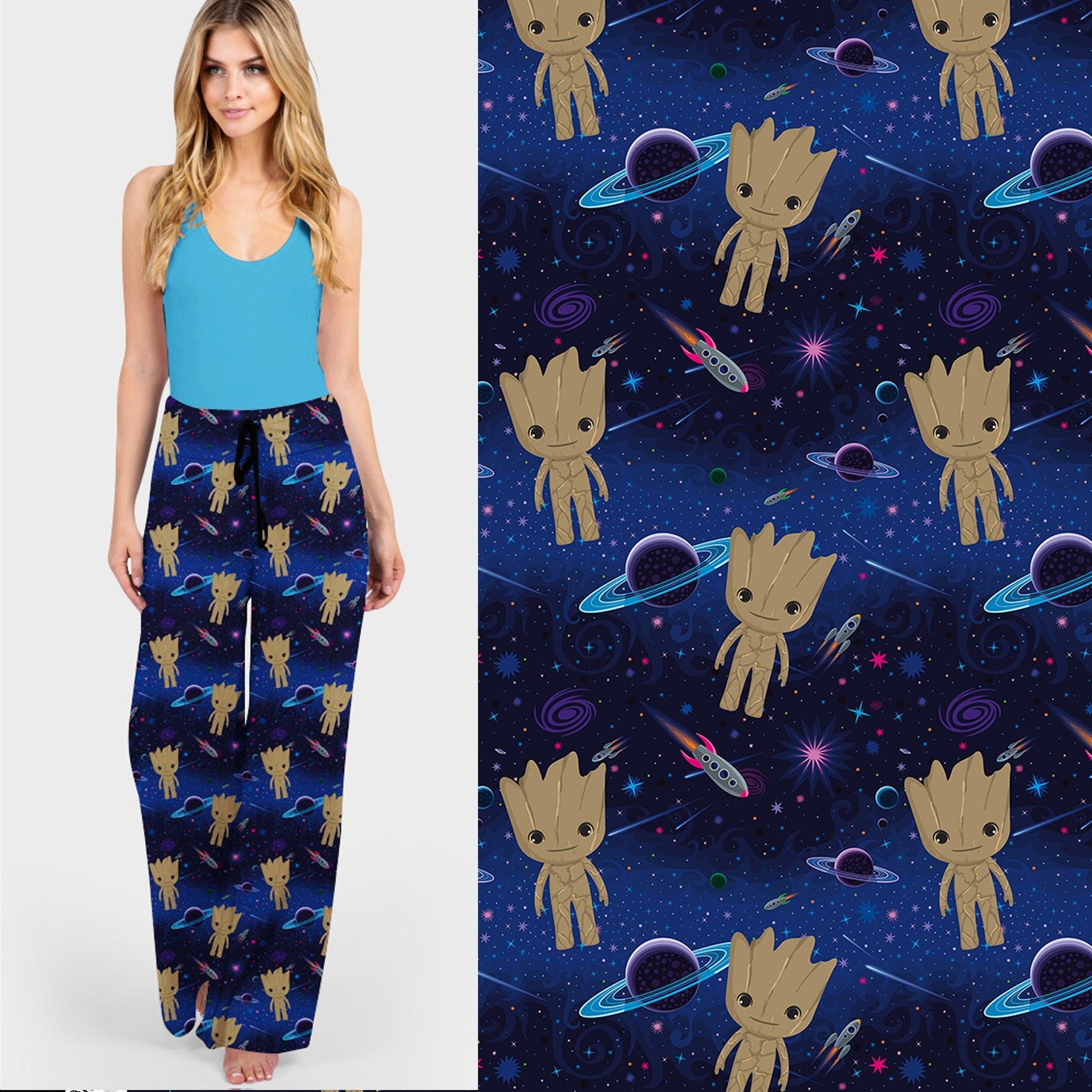 Groovy Tree - Lounge Pants - That’s So Fletch Boutique 