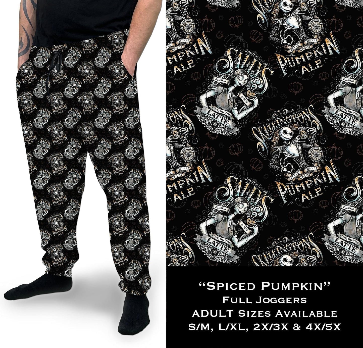 Spiced Pumpkin - Full Joggers - That’s So Fletch Boutique 