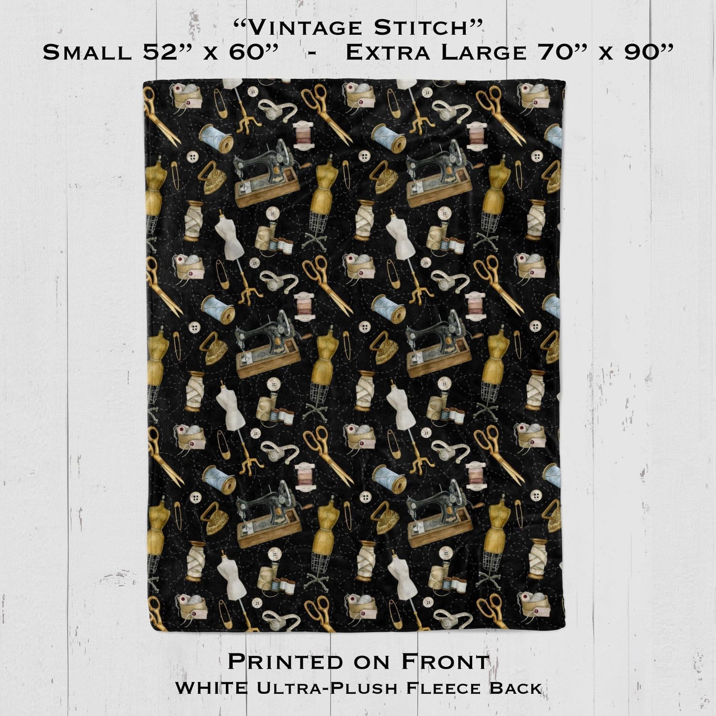 Vintage Stitch - Blanket - That’s So Fletch Boutique 