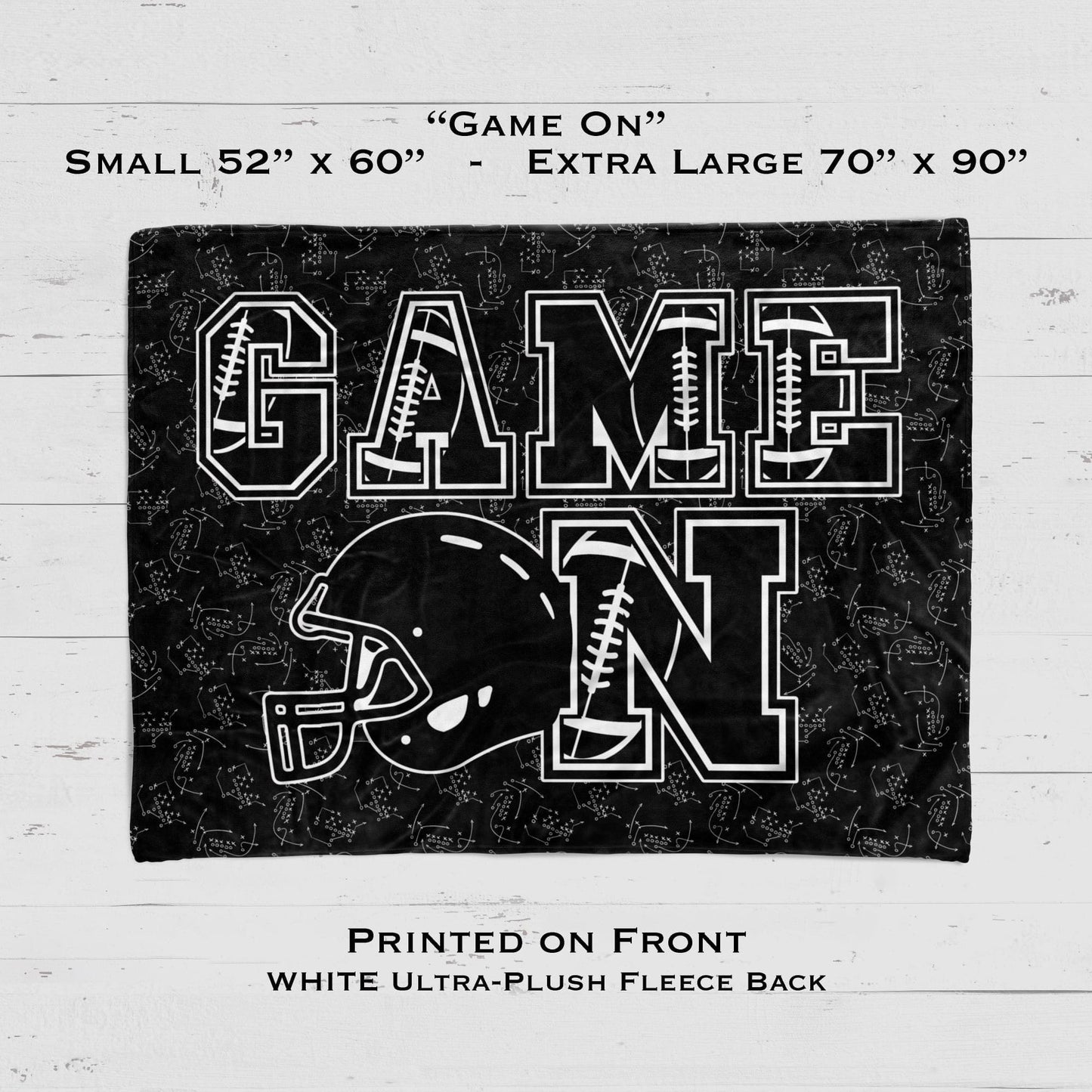 Game On - Blanket - That’s So Fletch Boutique 