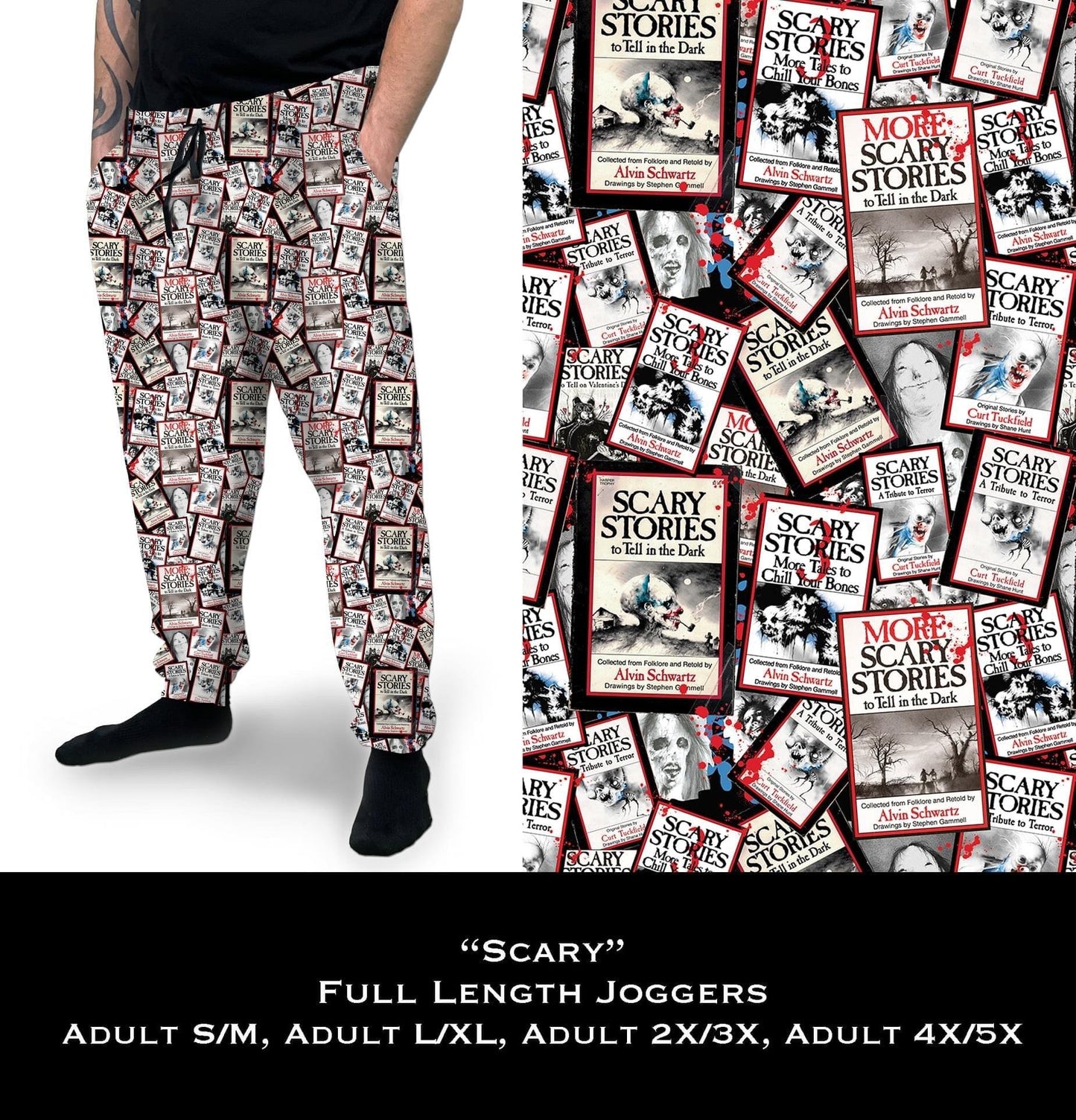 Scary Joggers - That’s So Fletch Boutique 