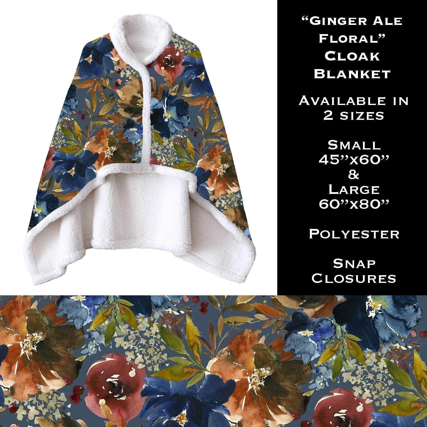 Ginger Ale - Cloak Blanket - That’s So Fletch Boutique 