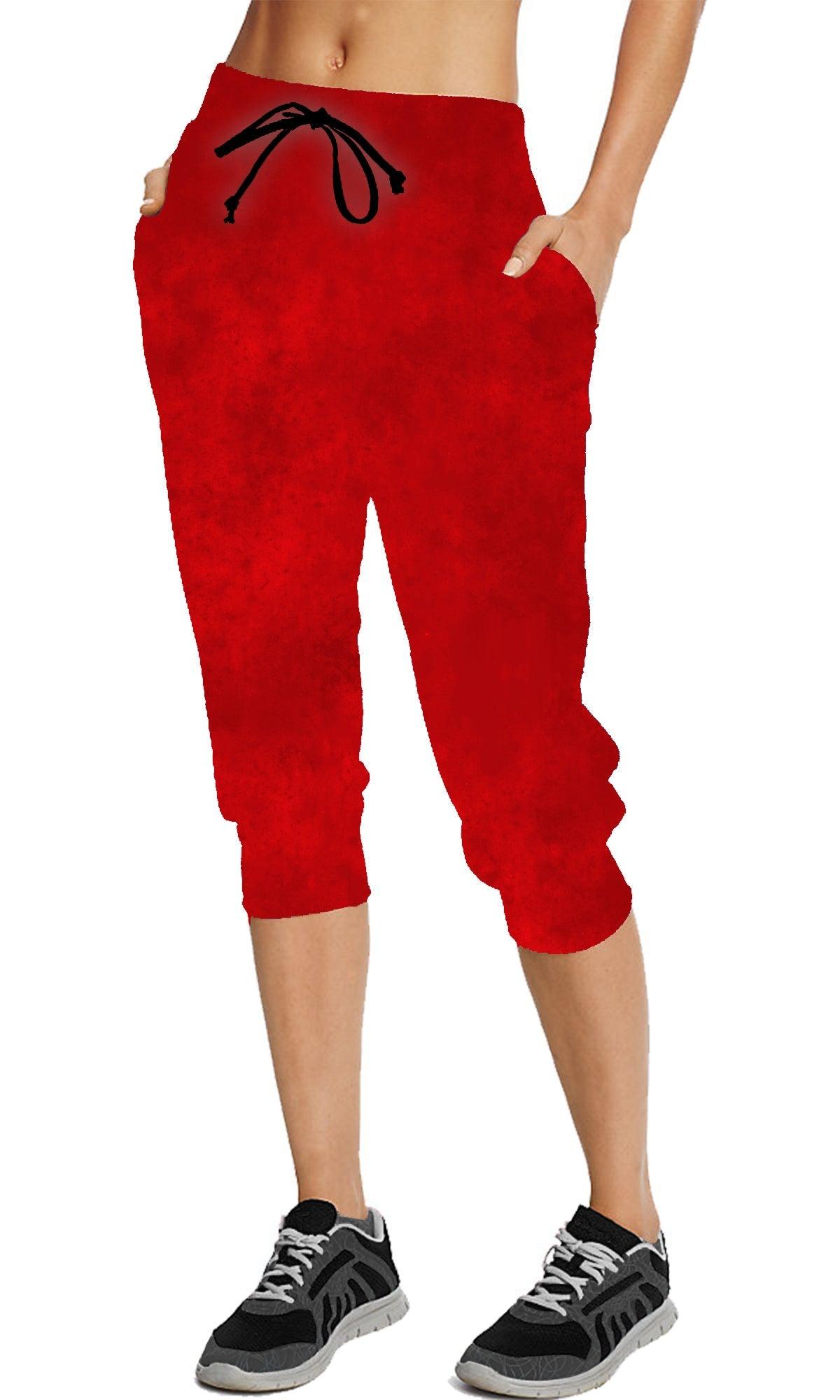 Red *Color Collection* - Full & Capri Joggers - That’s So Fletch Boutique 