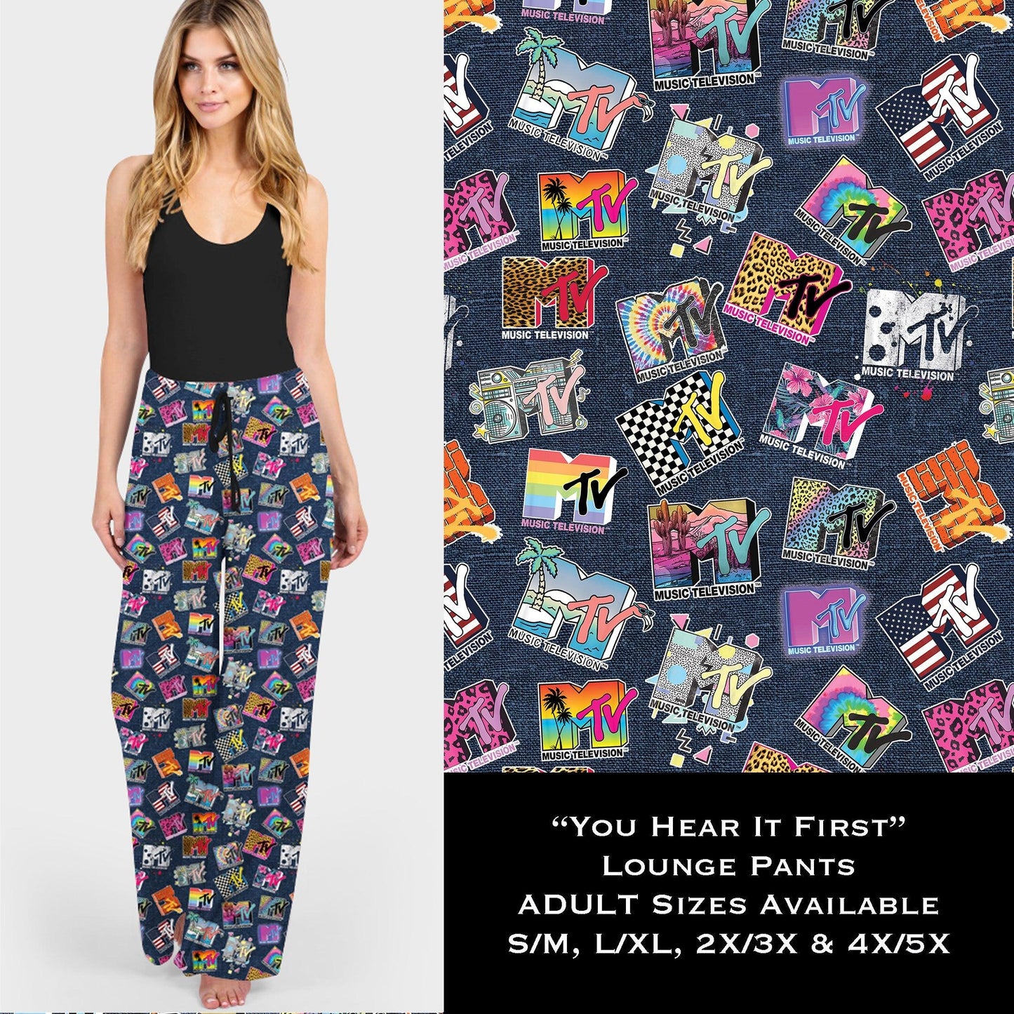 You Hear It First - Lounge Pants - That’s So Fletch Boutique 