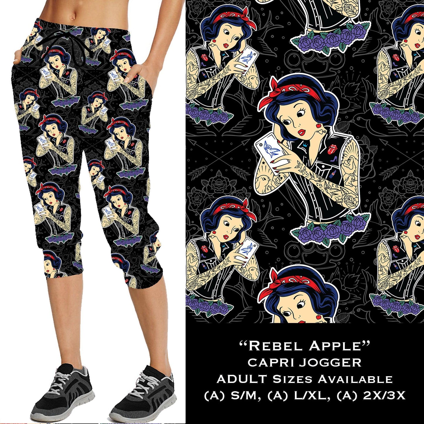 Rebel Apple - Full & Capri Joggers