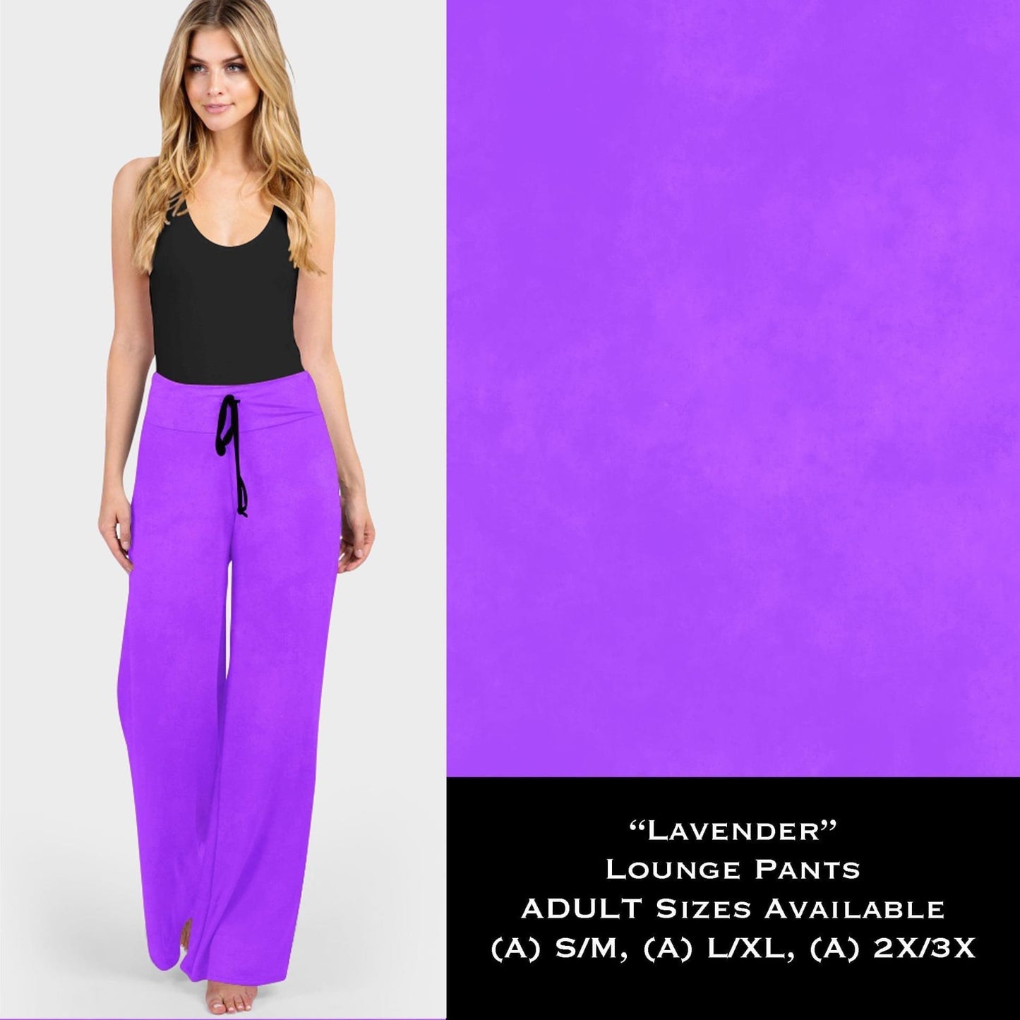 Lavender *Color Collection* - Lounge Pants - That’s So Fletch Boutique 