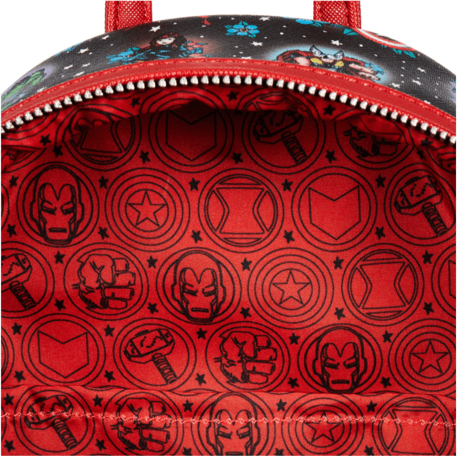 Avengers Floral Tattoo Mini Backpack - That’s So Fletch Boutique 