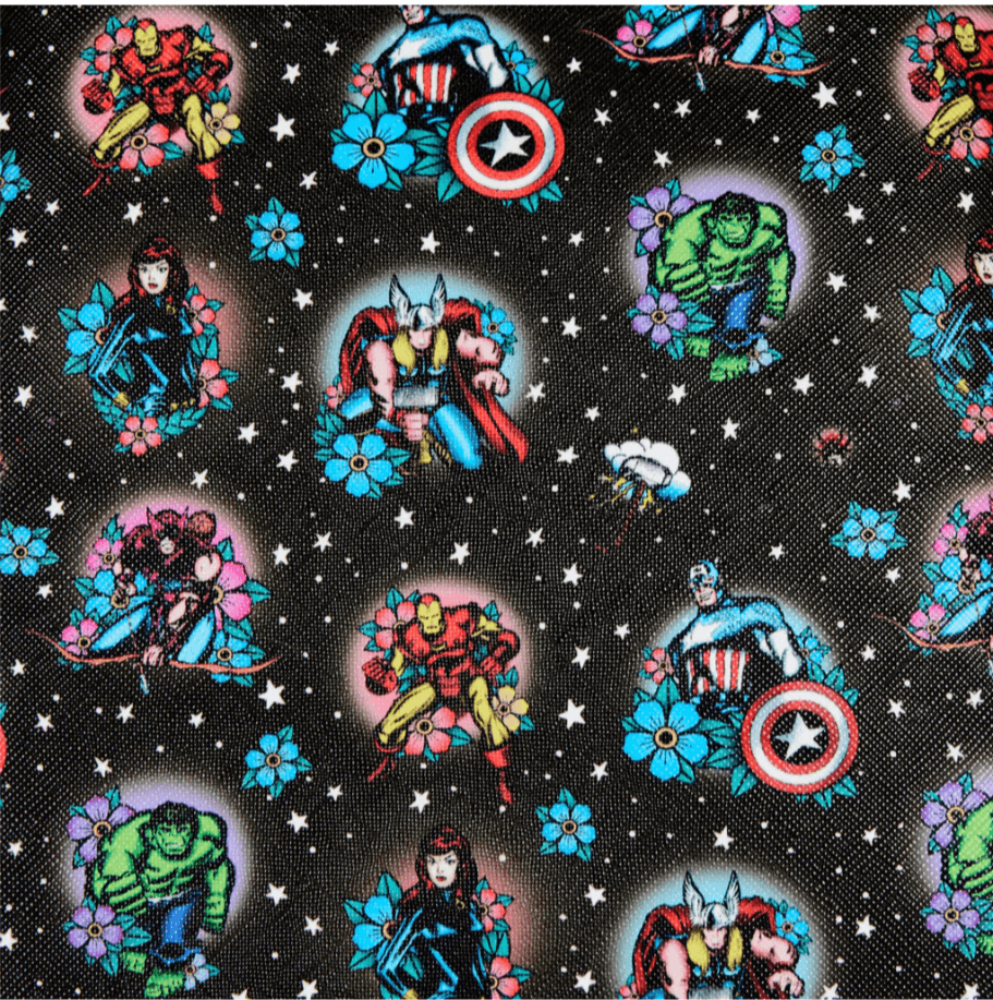 Avengers Floral Tattoo Mini Backpack - That’s So Fletch Boutique 